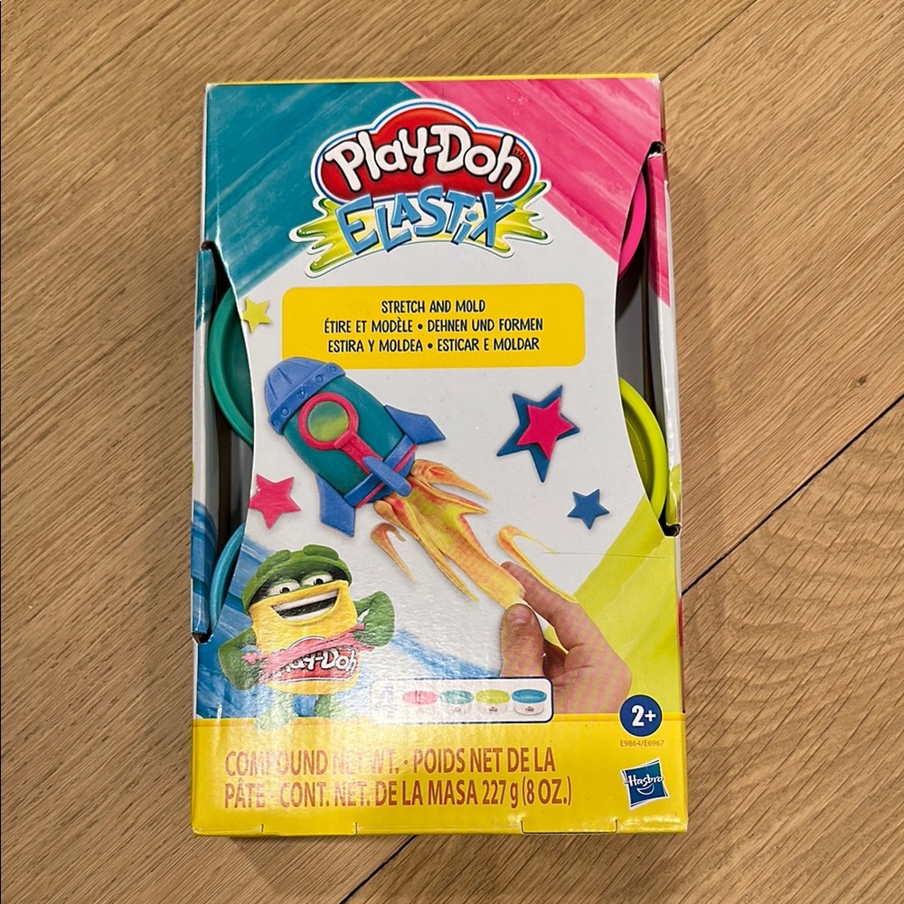 Playdoh Elastix Stretch and Mold - Multicolor
